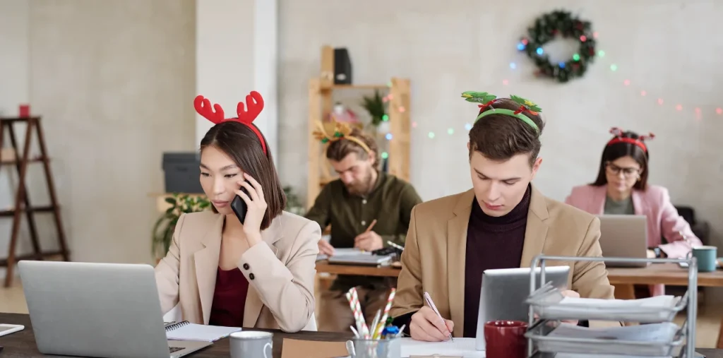 During the Holiday Rush for TrueGigs Staffng